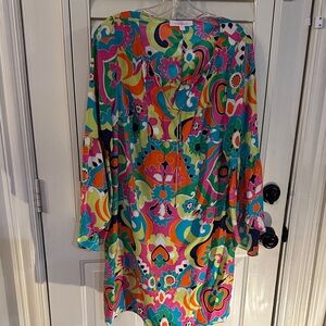 Alice & Trixie Vibrant Floral Long Sleeve Dress